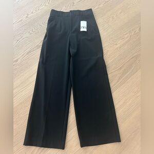 NWT Zara black high waisted pants